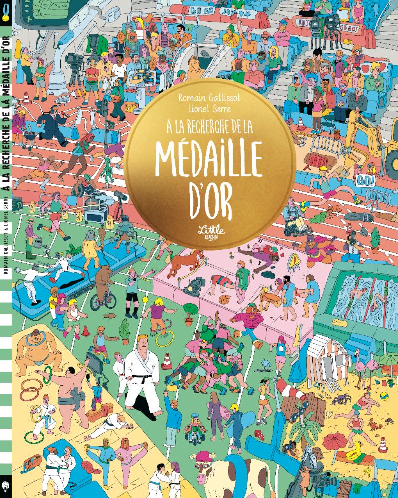Couverture de À la recherche de la médaille d'or